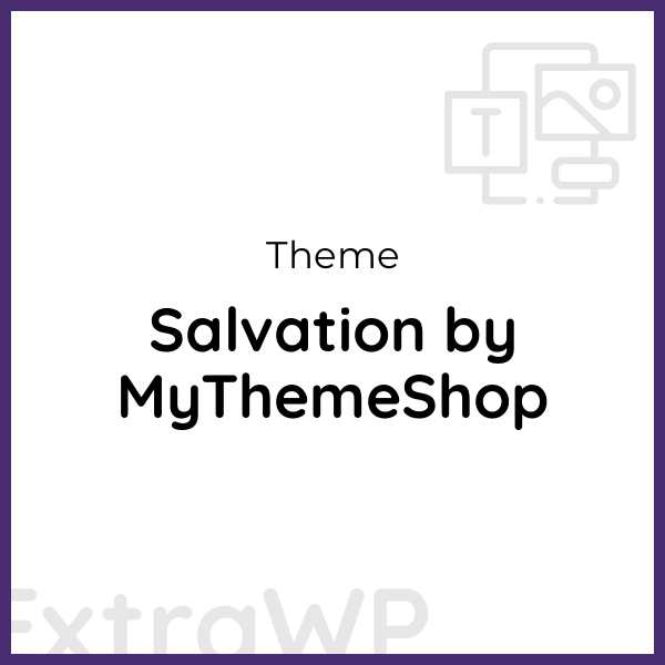 Salvation by MyThemeShop