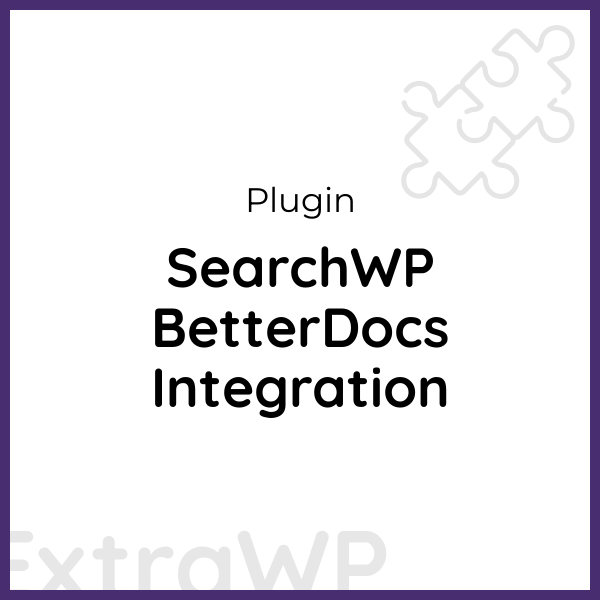 SearchWP BetterDocs Integration