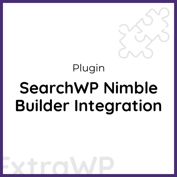 SearchWP Nimble Builder Integration