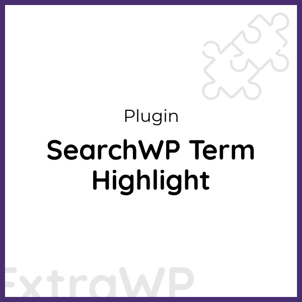 SearchWP Term Highlight