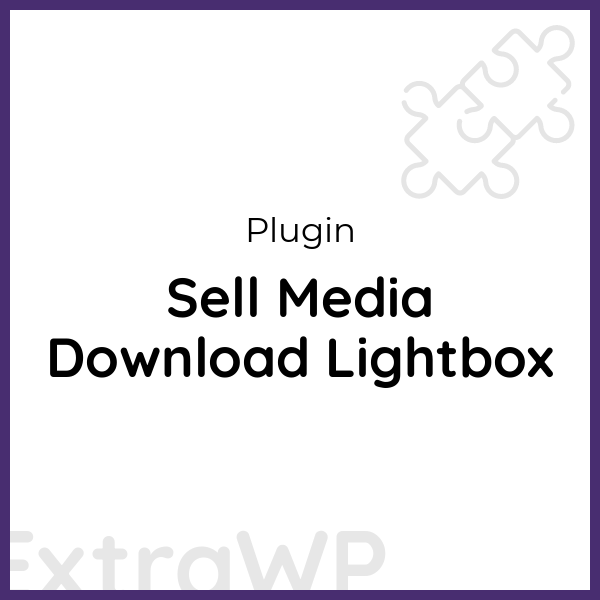 Sell Media Download Lightbox
