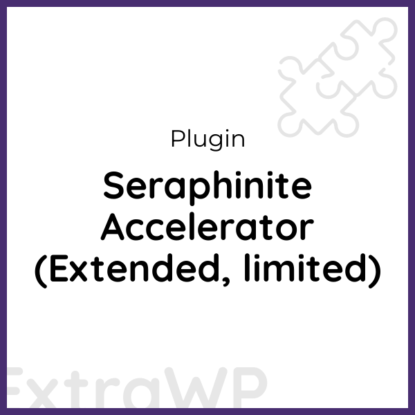 Seraphinite Accelerator (Extended, limited)