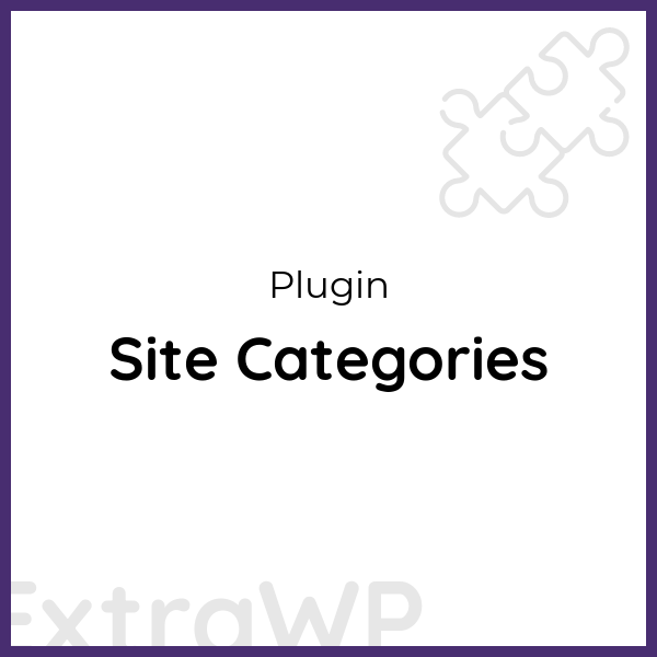 Site Categories