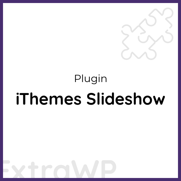 iThemes Slideshow