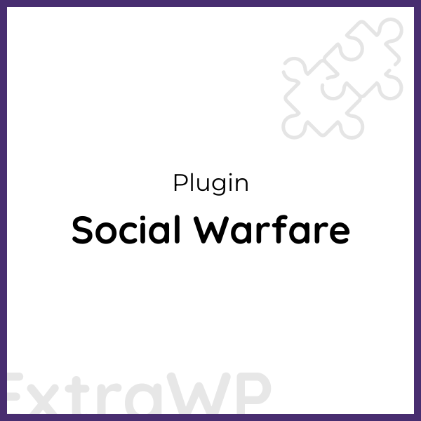 Social Warfare