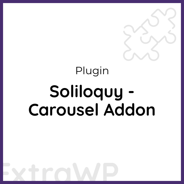 Soliloquy - Carousel Addon