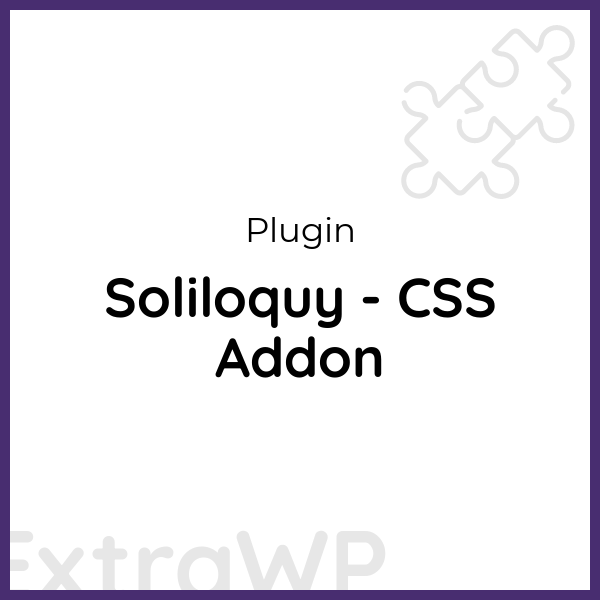 Soliloquy - CSS Addon
