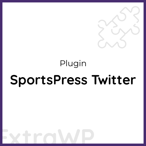 SportsPress Twitter