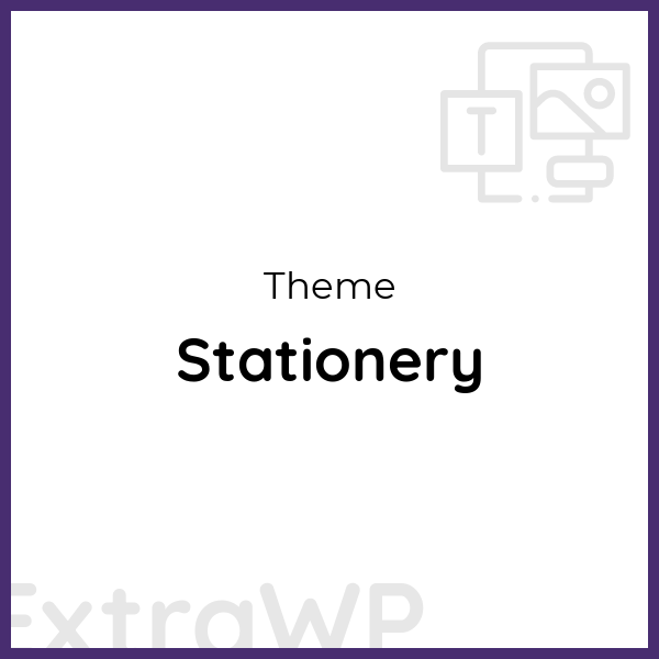 Stationery