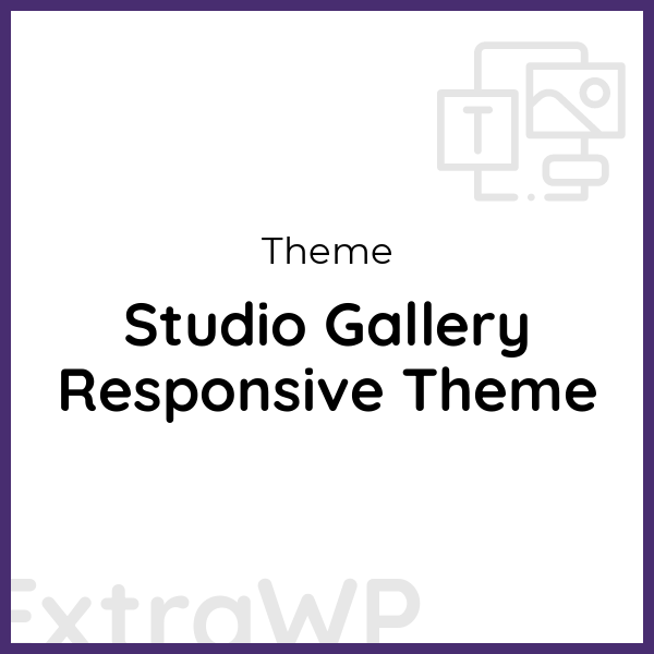 Studio Gallery Responsive Theme