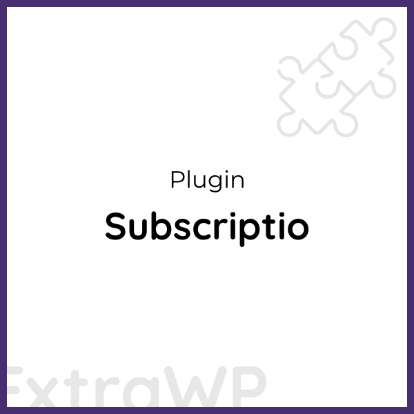 Subscriptio