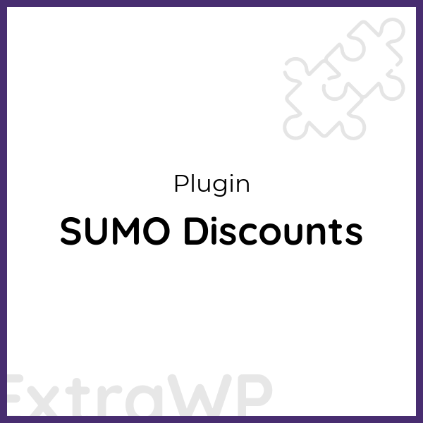 SUMO Discounts