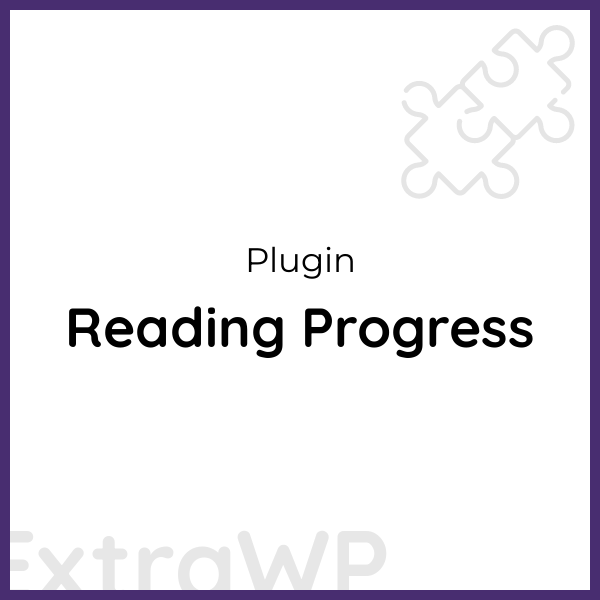Reading Progress