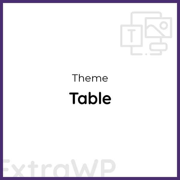 Table