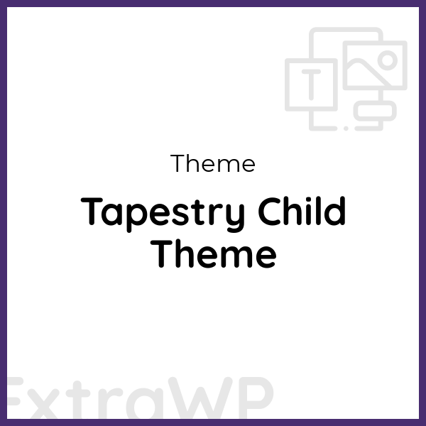 Tapestry Child Theme