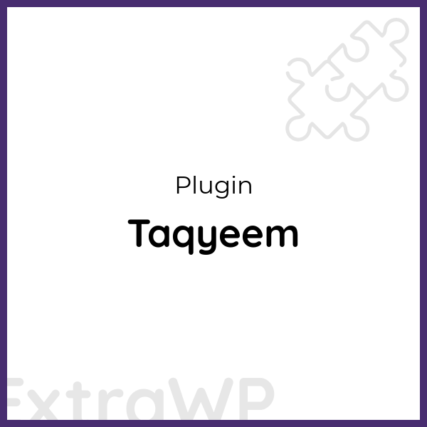 Taqyeem