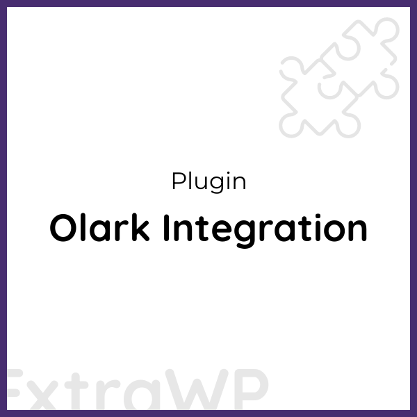 Olark Integration