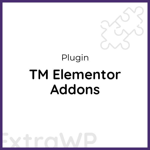 TM Elementor Addons