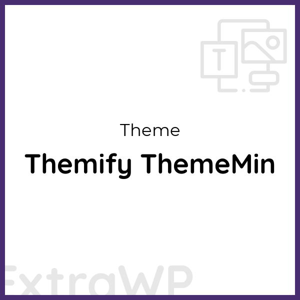 Themify ThemeMin