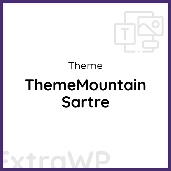 ThemeMountain Sartre