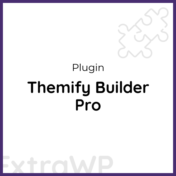 Themify Builder Pro