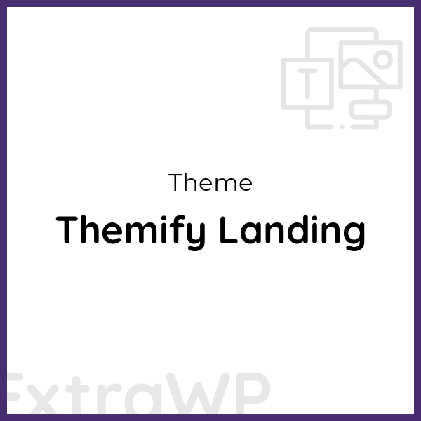 Themify Landing