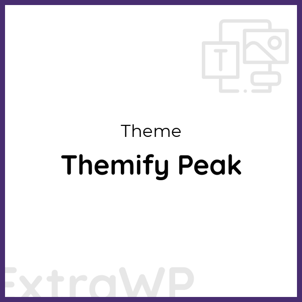 Themify Peak Themify Peak