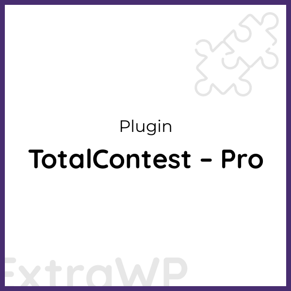 TotalContest – Pro