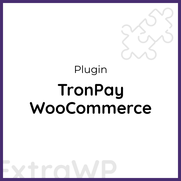 TronPay WooCommerce