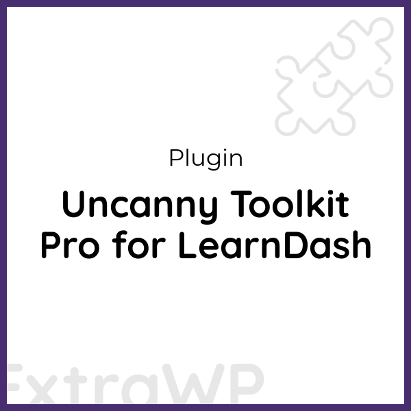 Uncanny Toolkit Pro for LearnDash