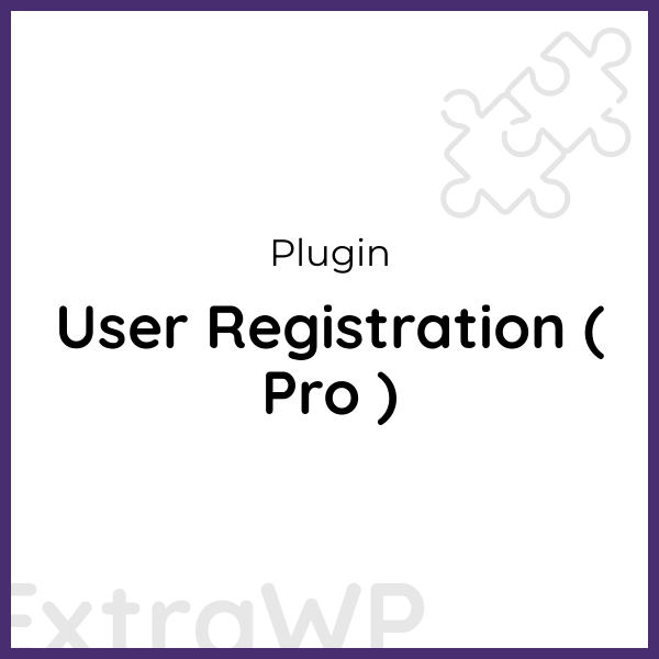 User Registration ( Pro )