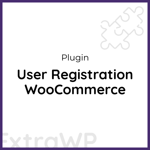 User Registration WooCommerce