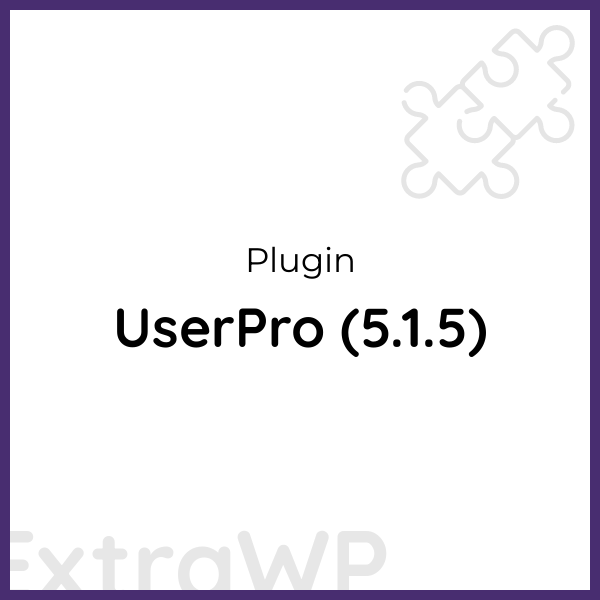 UserPro (5.1.5)