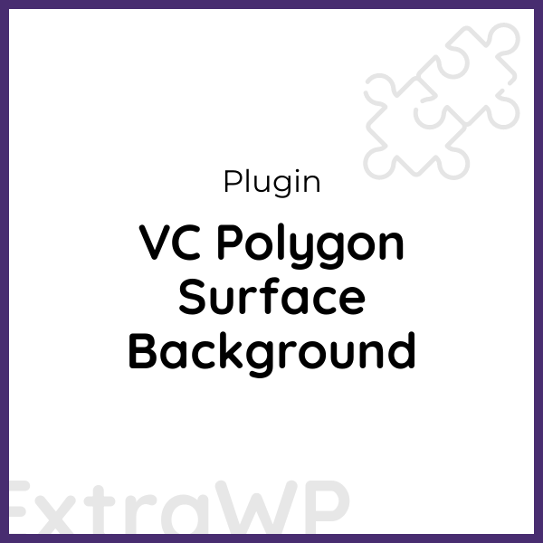 VC Polygon Surface Background