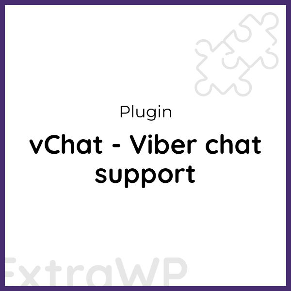 vChat - Viber chat support