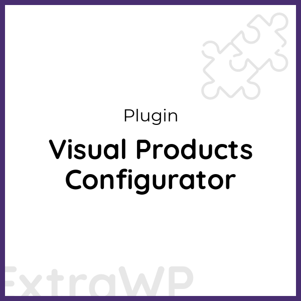 Visual Products Configurator