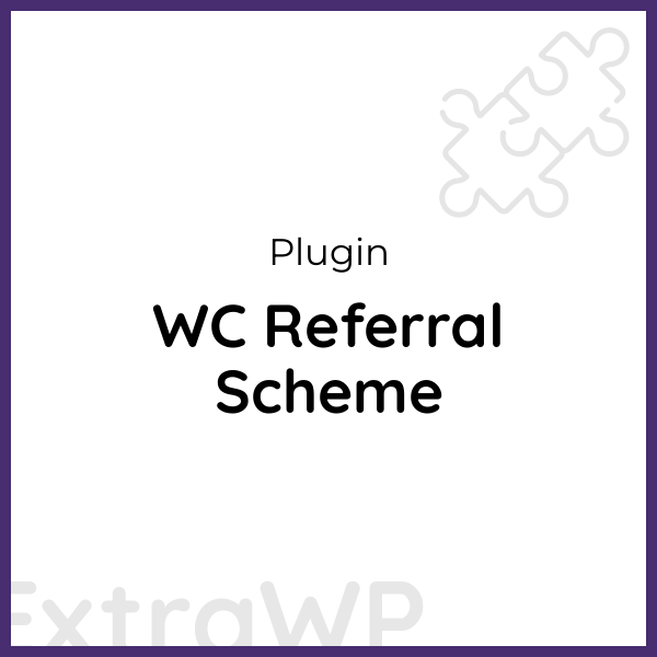 WC Referral Scheme