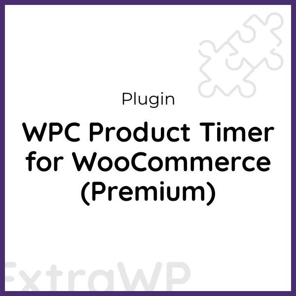 WPC Product Timer for WooCommerce (Premium)