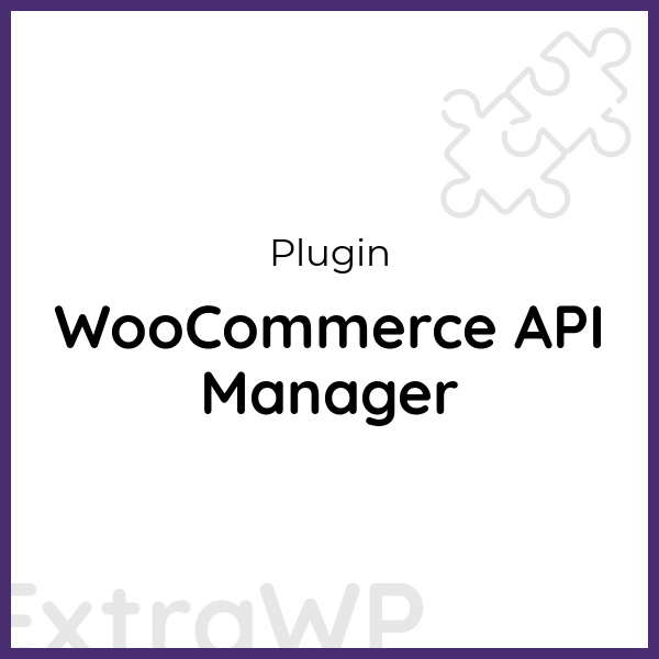 WooCommerce API Manager