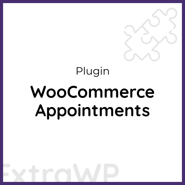 WooCommerce Appointments