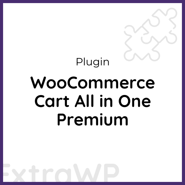 WooCommerce Cart All in One Premium