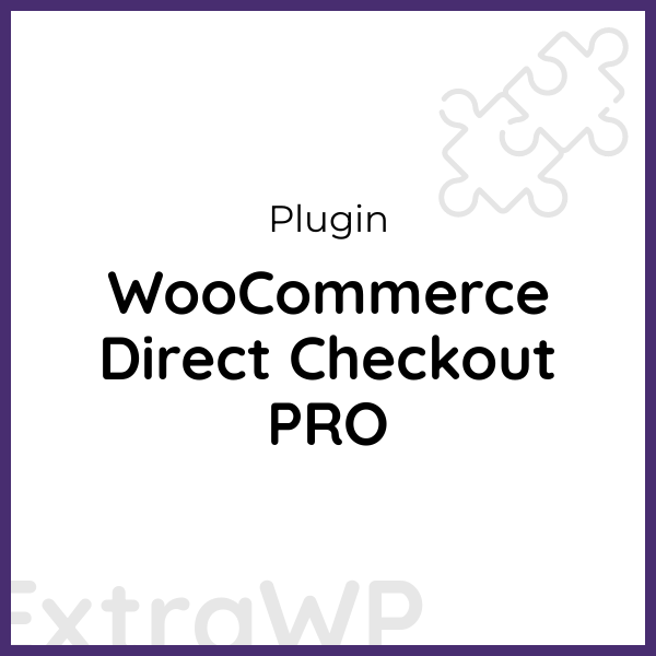 WooCommerce Direct Checkout PRO