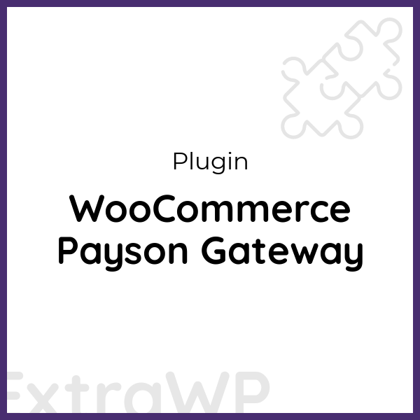 WooCommerce Payson Gateway