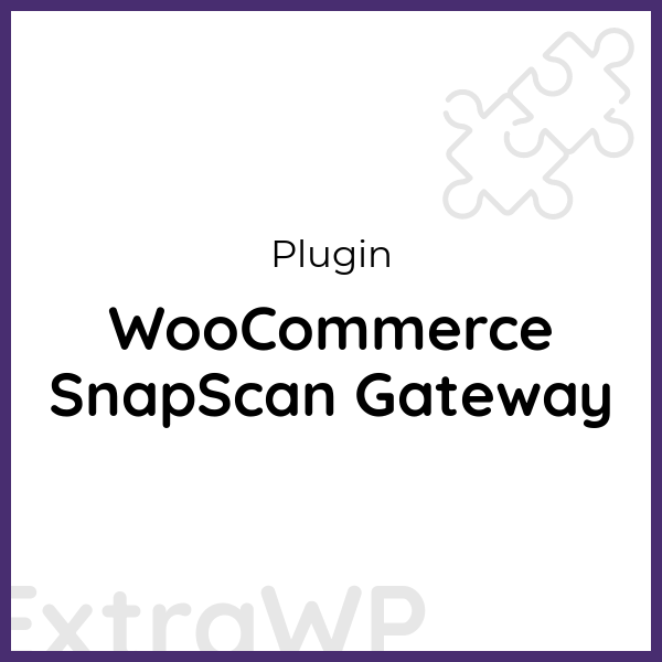 WooCommerce SnapScan Gateway