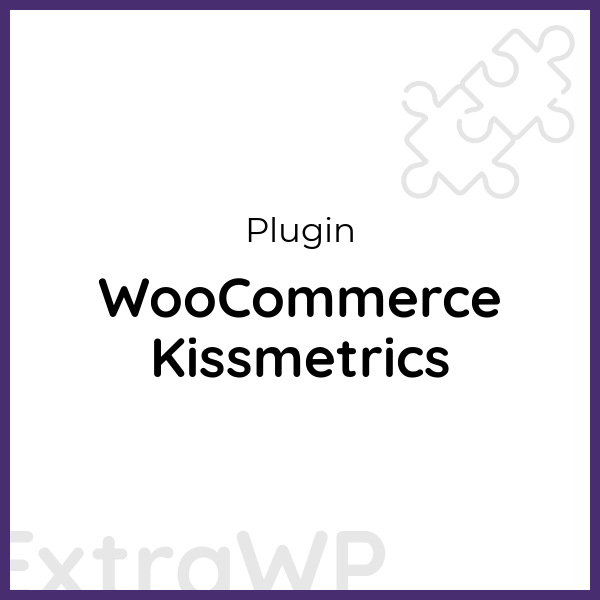 WooCommerce Kissmetrics