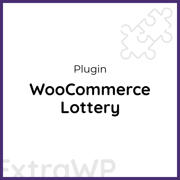 WooCommerce Lottery