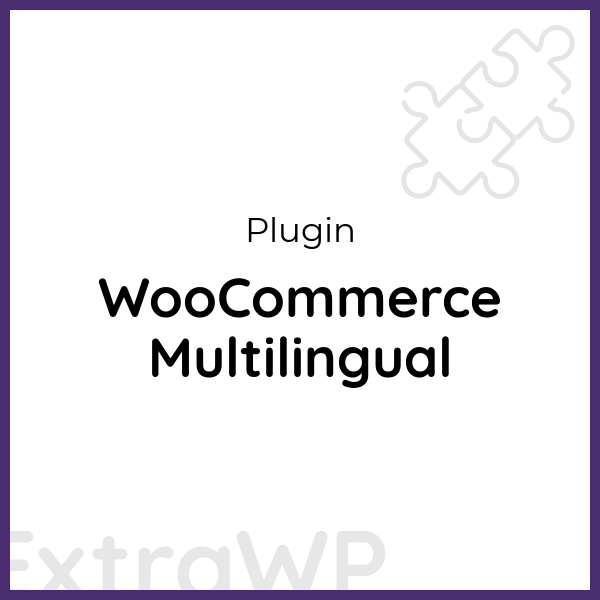 WooCommerce Multilingual