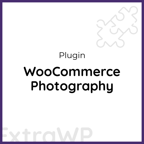 WooCommerce Photography