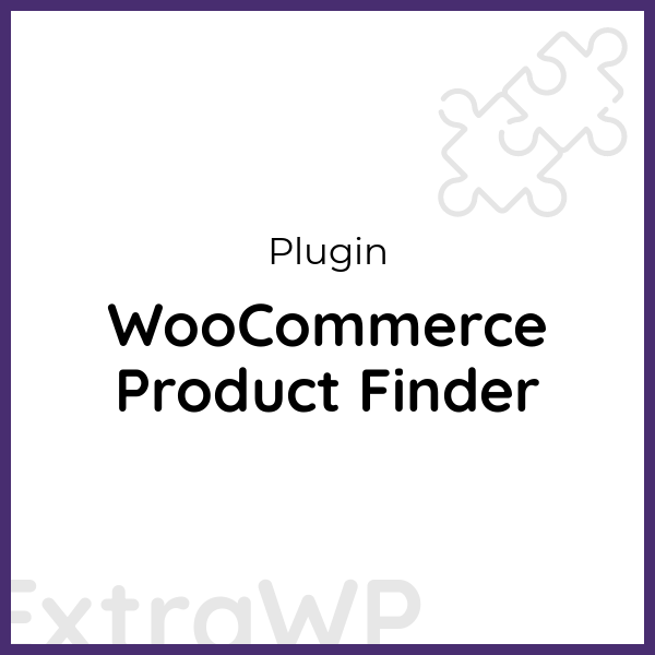 WooCommerce Product Finder