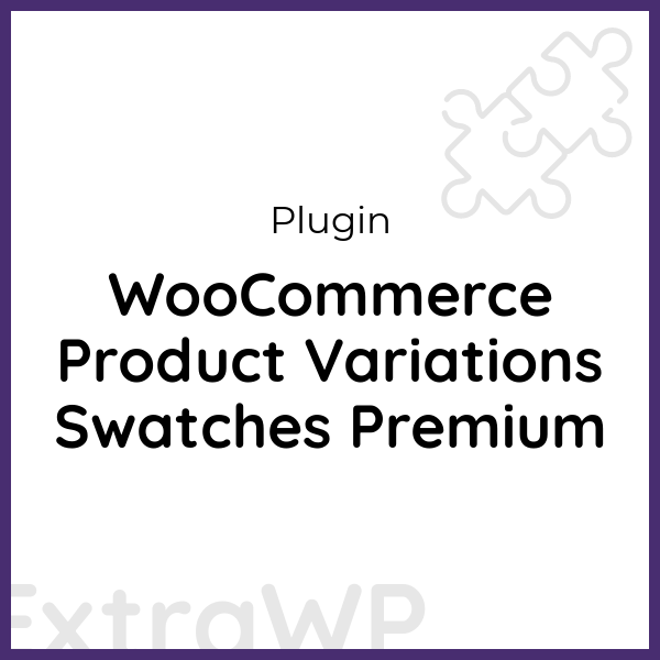 WooCommerce Product Variations Swatches Premium